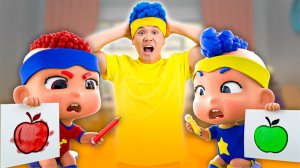Учим Цвета Фруктов с Карапузами DB | D Billions Детские Песни