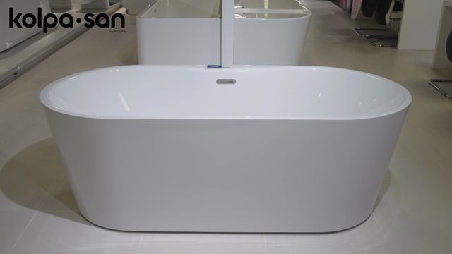 Акриловая ванна Kolpa-San Comodo FS 593830 185x90 см, отдельностоящая, белый