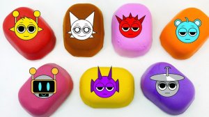 Мультики для детей и малышей 💖 Узнаем, какой Спрунки выпадет из яркого пластилина. Мультики