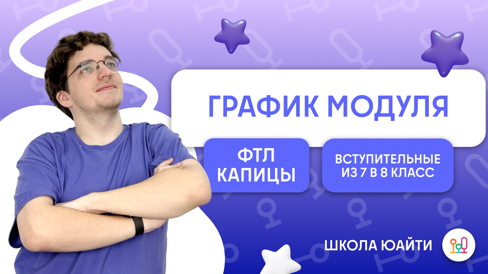 График функции с модулем | в 8 класс Физтех-лицей Капицы