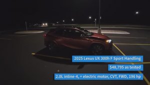 Lexus UX 300h 2025 Лексус Тест Драйв