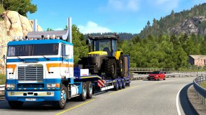 569 / ЕTS2 1.57 / Freightliner FLB / Дальнобой по Норвегии.