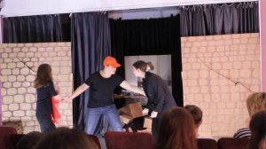 Предпоказ фрагмента спектакля "Атака" по японской манге