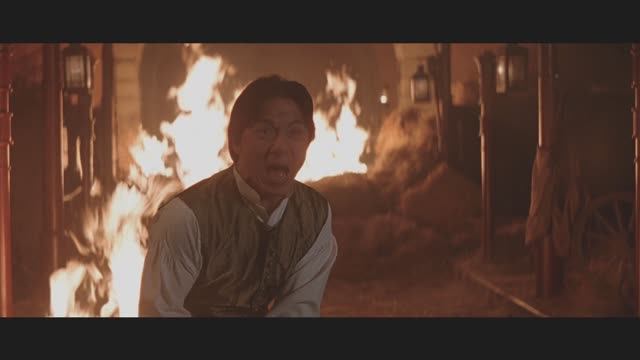 Шанхайские рыцари: Рой, Джон и Лин сталкиваются с Ратбоуном