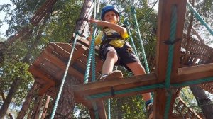 Веревочный парк в Казани