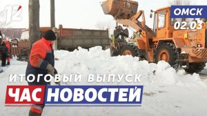 Вывоз снега / Прививки от клещей / День полярного медведя. Новости Омска