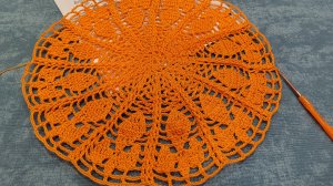 Салфетка крючком "Пасхальные Ангелы" Мастер класс // ряды: 14-19