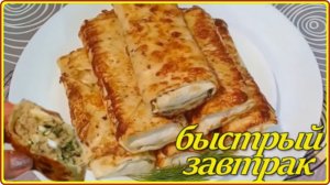 Сытный завтрак или перекус -  РУЛЕТИКИ ИЗ ЛАВАША С ФАРШЕМ ЯЙЦОМ И ЗЕЛЕНЬЮ –  Просто и Очень вкусно