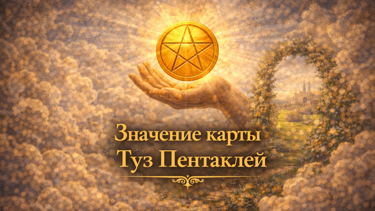 Значение карты таро Туз Пентаклей