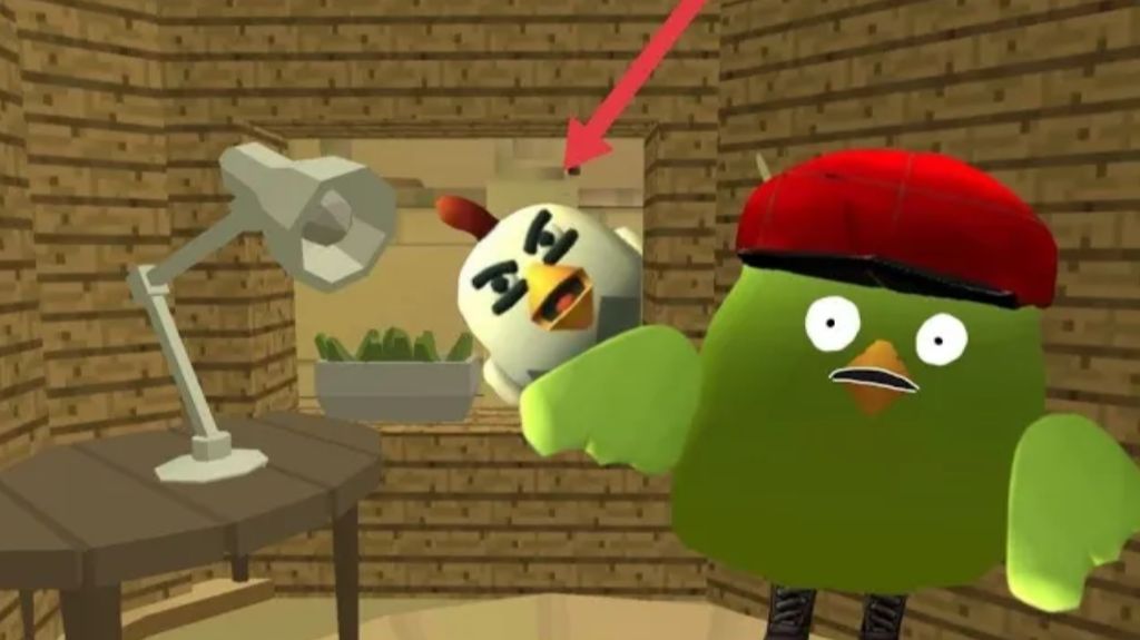 Призыв 6_13 в chicken gun! Я был у тебя дома в 6_13 но не ходил туда... и Другая Фигня Снятая в ЧГ!