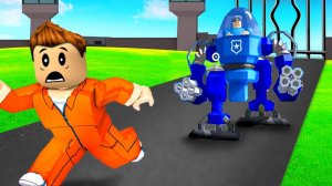 Роблокс Игрок сбежал из тюрьмы