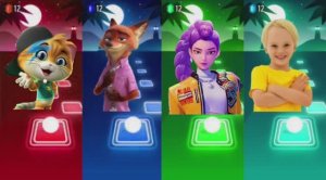 МУЛЬТИКИ: ОХОТНИКИ K‑POP vs ЧЕТЫРЕ КОТА vs ЗООТОПИЯ vs ВЛАД И НИКИТА — МУЗЫКАЛЬНЫЙ БАТТЛ! 🎤