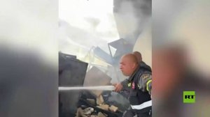 جنوب لبنان.. أضرار جسيمة ناتجة عن الغارة الإسرائيلية على بلدة سحمر