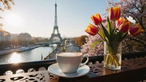 Джаз 3 часа легкого джаза Paris February Morning Jazz
