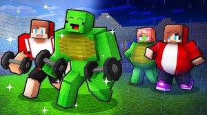 КАЧКИ ДЖЕЙ ДЖЕЙ И МАЙКИ УХОДЯТ ОТ ТОЛСТЫХ ДЕВУШЕК - МУЛЬТИКИ ПРО МАЙНКРАФТ