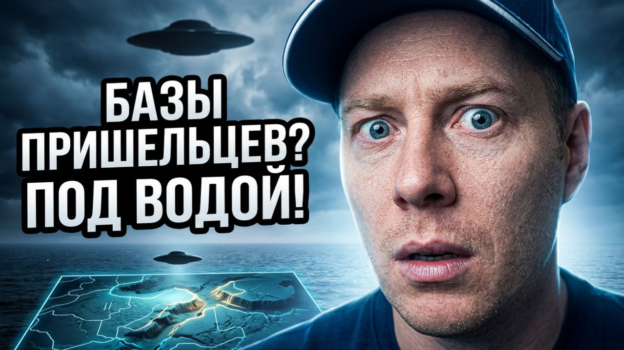 «ШОК! Ученый раскрыл закономерность НЛО и подводного рельефа США! 😱🛸🌊» смотреть онлайн