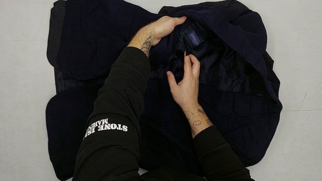 Пиджаки мужские однотонные зимние секонд оптом 5 пак