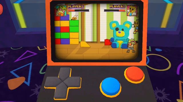 играю в аркадные бои в аркадном мире в игре супер медведь