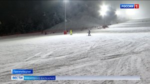 На горнолыжном курорте «Эльбрус» вечернее катание привлекло свыше 10 000 гостей