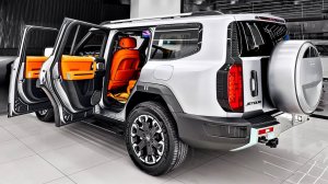 Jetour G700 2026 года — брутальный внедорожник с тремя рядами сидений, интерьер и экстерьер.