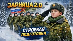 "Зарница 2.0" Строевая подготовка (отрядное состязание).