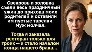 Истории из жизни: Один семейный ужин разрушил бра - пустые тарелки и заказ из ресторана