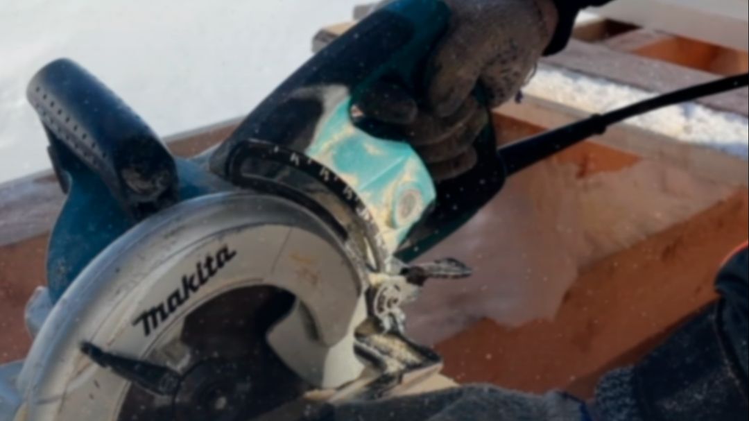 Сегодня мы в поселке Первом, где продолжается строительство каркасного дома площадью 85 м2