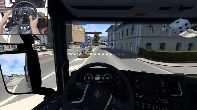 Австрийские Альпы за рулём 🏔️ Живописный рейс в ETS2 на Thrustmaster T300RS 🚛