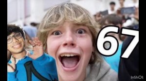 спасибо за 67 (Сикс севен) подписчиков