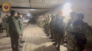 Апти Алаудинов "АХМАТ". Награждение бойцов