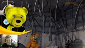 Реакция на FNAF PLAY бомбит 12 минут угар