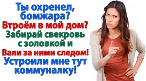Свекровь решила устроить переворот в моём доме! Я вышвырнула их всех к чёрту! | Жизненные Истории
