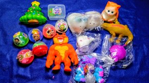 АСМР Распаковка сквишей и антистрессов 💞 Таба сквиши лапки 🤗 АСМР звуки антистрессов 💞