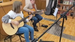 Беспечный ангел- Ария (guitar cover)