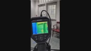 Тепловизор поймал призрака