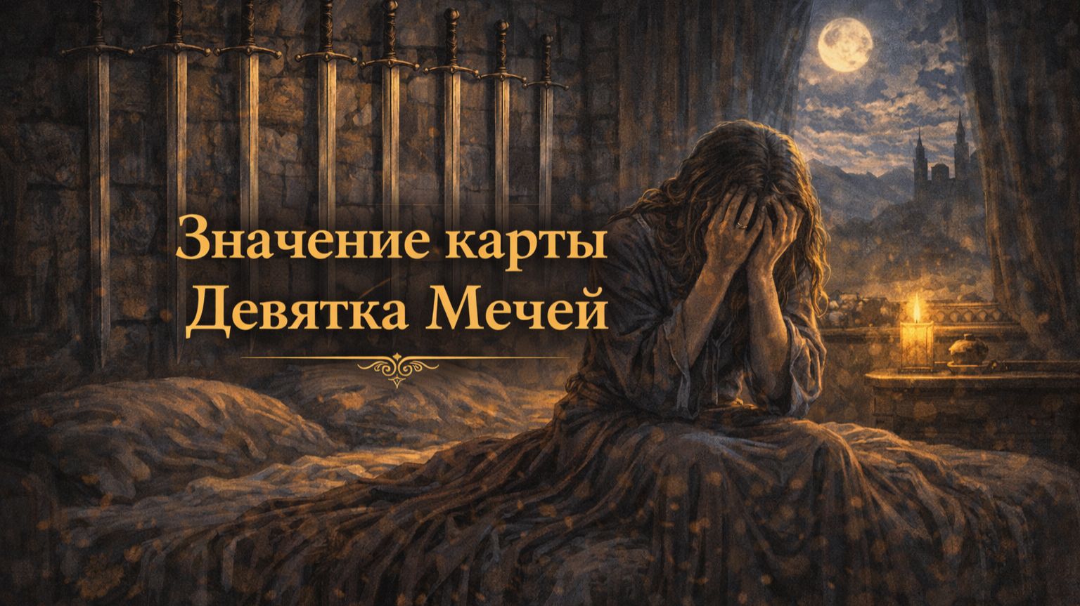 Значение карты таро Девятка Мечей