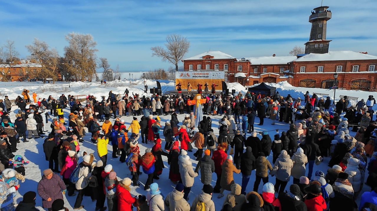 Масленица в Свияжске. Свияжск 2026