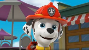 Щенячий патруль. Маршалл. Мэр Гудвэй. Щенки выезжают. Трек джунглевый спасатель. Скай Ч21