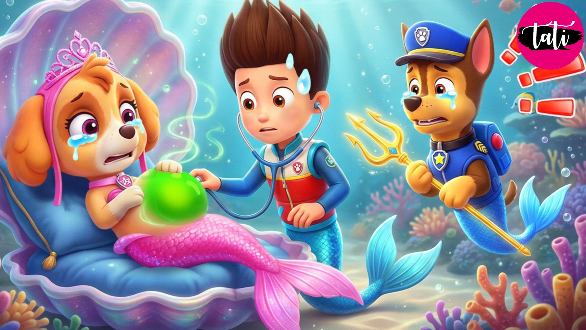 Щенячий патруль и Маршалл. Залипательное видео. Мультфильм для детей и малышей. Анимация 321