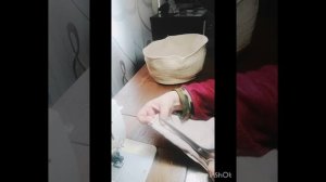 Сумка с фермуаром,из полиэфирного шнура с золотой нитью