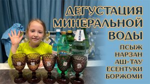 Дегустация минеральной воды
