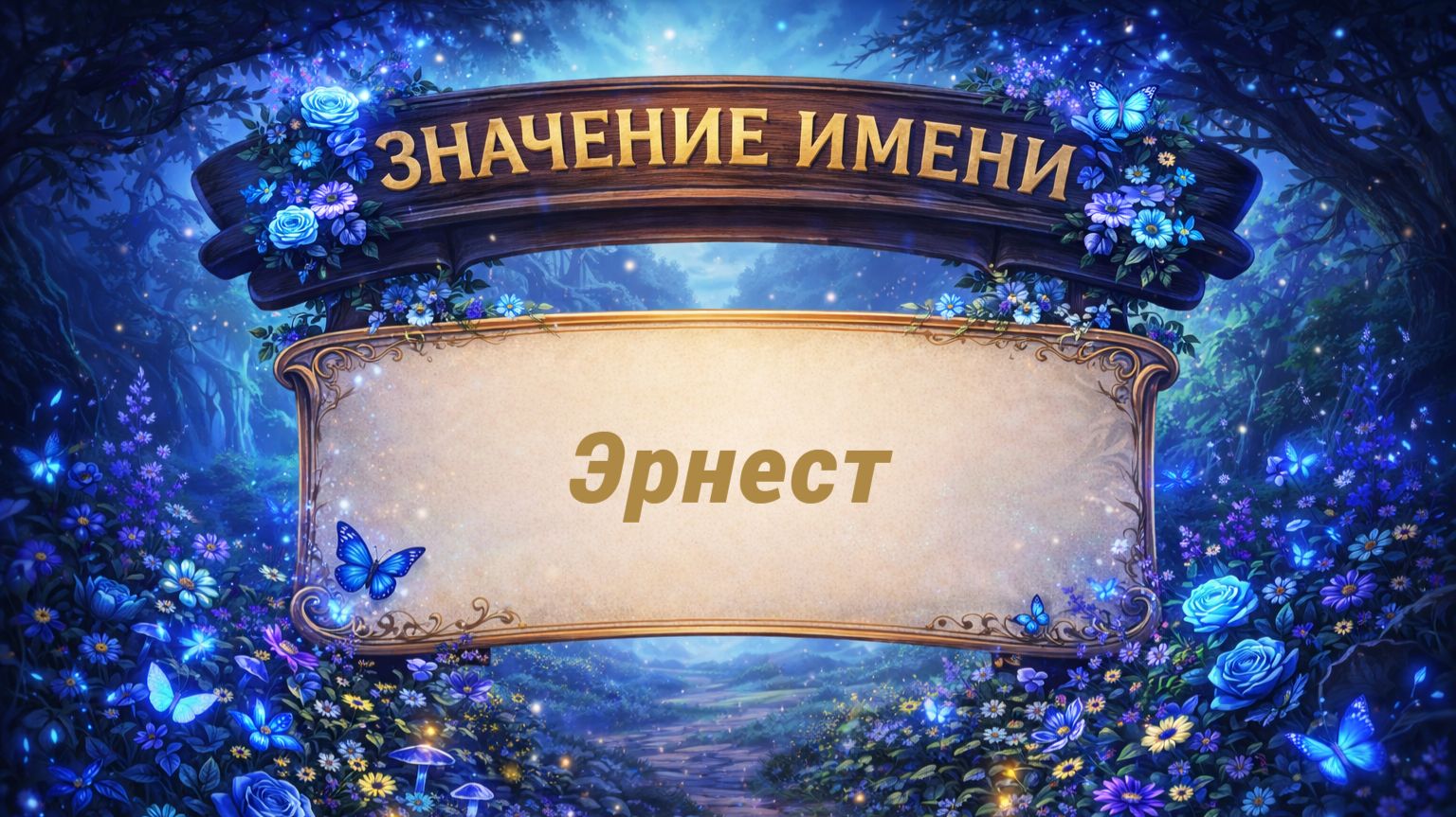 Значение имени Эрнест