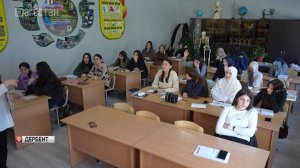 Урок цифровой грамотности провели в Дербентском педагогическом колледже