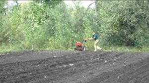 Боронование мотоблоком PATRIOT MONTANA