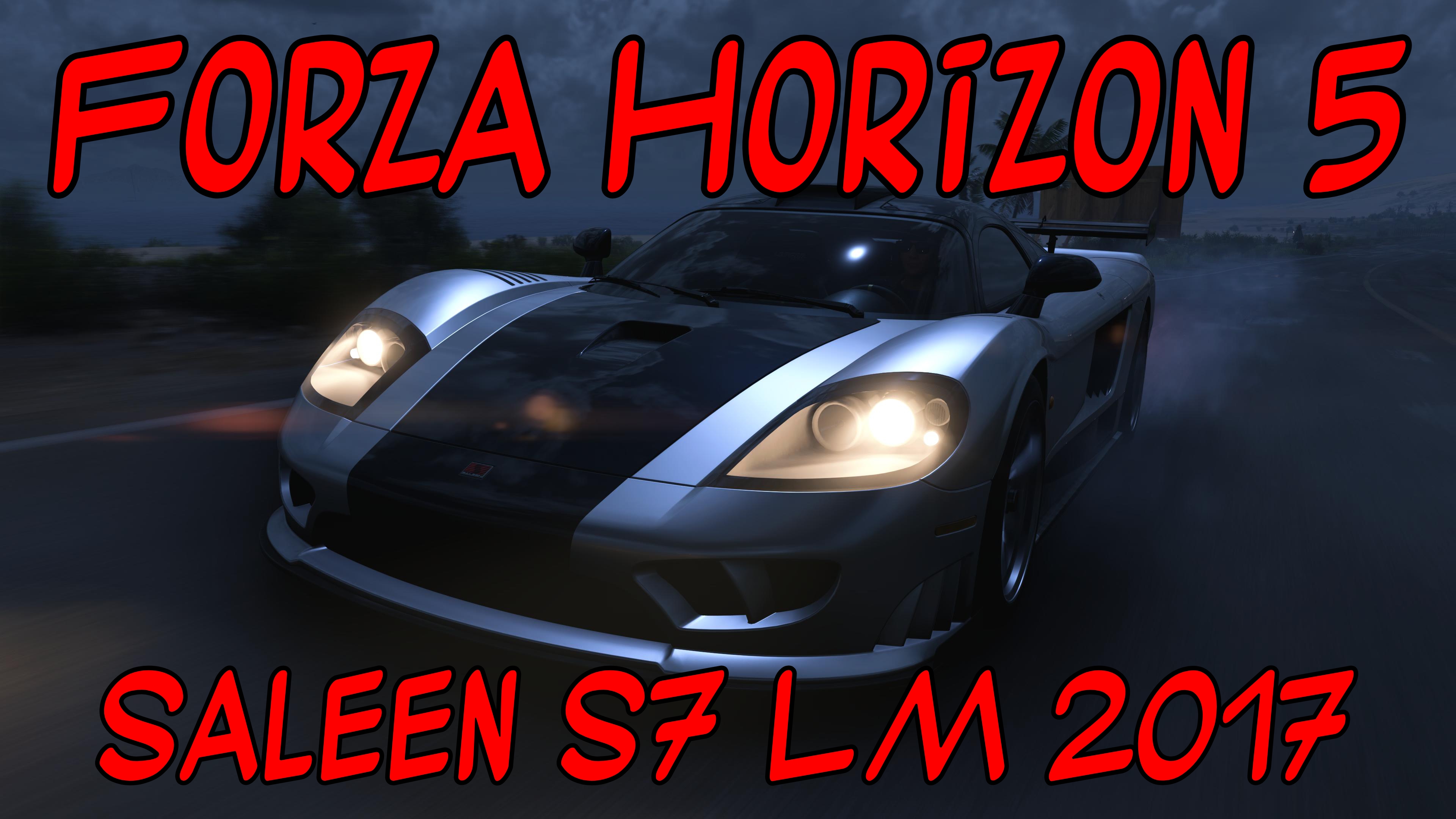 "Saleen S7 LM 2017: Америка встречает горизонт со сверхскоростью в Forza Horizon 5"