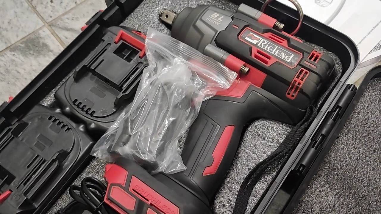 Обзор на гайковерт Riclend аккумуляторный ударный