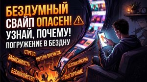 Чем опасен бездумный свайп? 😲😵