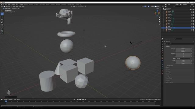7  Перемещение трехмерного курсора