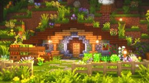 Урок по Майнкрафту: Простая хоббитская нора для выживания