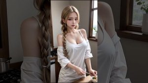 [4k] AI LOOKBOOK  아침 차리는 여자친구    KOREAN GIRL  여자친구  - 1080